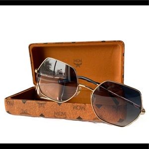 NEW MCM Sunglasses MCM140S in Gold
